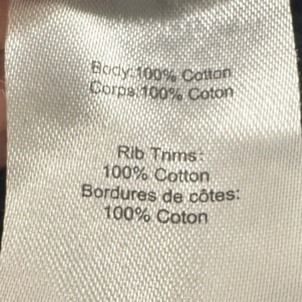 Marissa‎ Webb Black Cotton Funnel Neck Zip Sweatshirt Women's XS - Picture 4 of 9